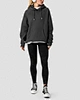 drop shoulder hoodie